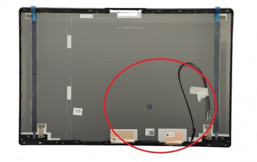 Klapa+ramka+zawiasy Lenovo Ideapad 5 15 15IIL05 15ARE05 15ITL05 Ideapad 5-15 2020